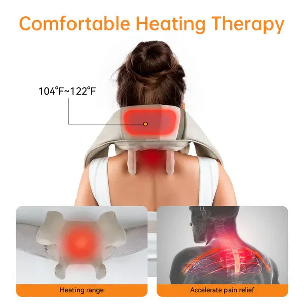 Blossom & bliss™ Kneading Massager (Shoulder and Neck) – مدلك عجن للكتف والرقبة