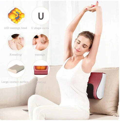 Blossom & bliss™ Red Pillow Massager – جهاز تدليك الوسادة الحمراء