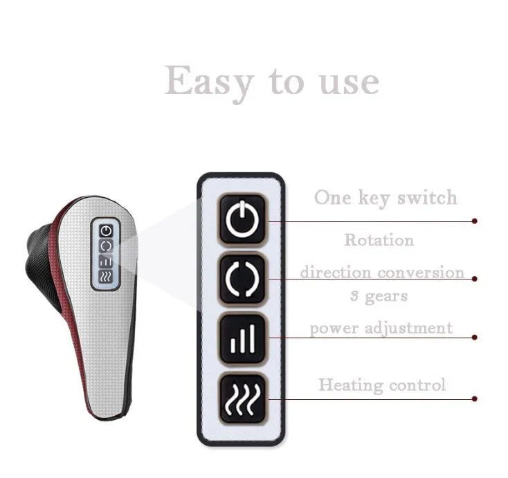 Blossom & bliss™ Red Pillow Massager – جهاز تدليك الوسادة الحمراء