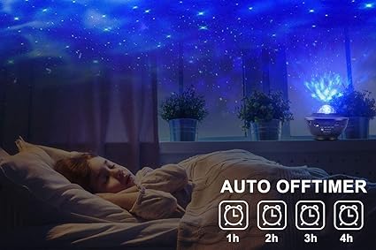 Blossom & bliss™ Galaxy Ocean Light Projector – بروجكتر ضوء المجرة والمحيط