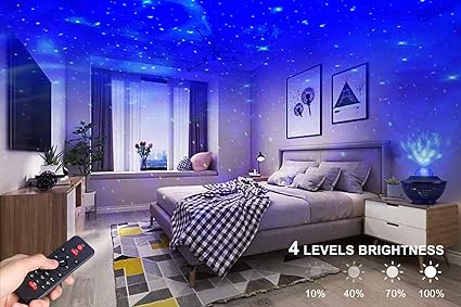 Blossom & bliss™ Galaxy Ocean Light Projector – بروجكتر ضوء المجرة والمحيط